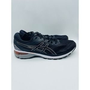 Asics GT-2000 8 Wide Black Gold Women Running Shoes Sneakers 1012A591 Us sz12